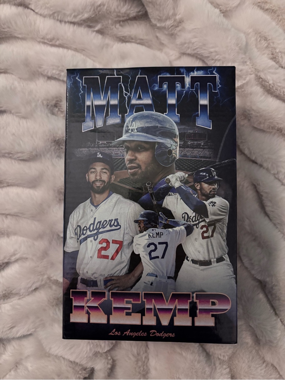 Matt Kemp Los Angeles Dodgers Bobblehead - Blue & White